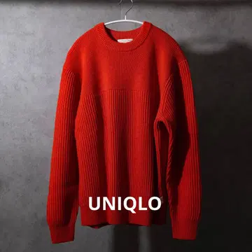 UNIQLO jw 리브 크루넥 스웨터/긴팔