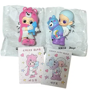 POP MART Zsiga x Carebears CheerBear 2점