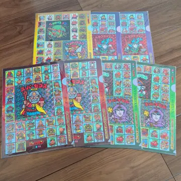 빅쿠리맨 오리지널 클리어 파일 7장 세트