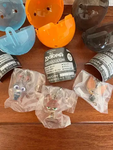 새상품! 주토피아 메지루시 액세서리 주디 닉 피닉 3점