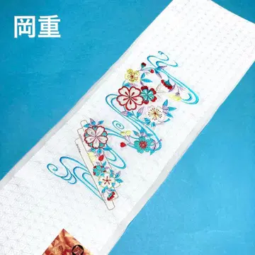 자수 장식용 깃 교토 오카쥬 꽃잎 새상품 No.2247