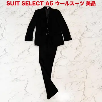 [ 새상품급 ] 정장 셀렉트 A5 블랙 수트 한겨울 대응 클리닝 완료