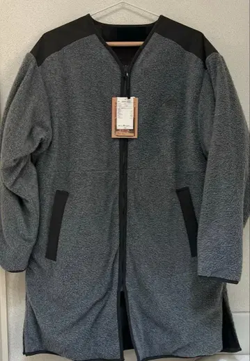 KELTY xSM2 콜라보 리버서블 체크 무늬 롱 코트