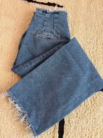 TODAYFUL 프린지 와이드 데님