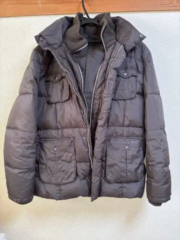 COMME CA ISM 다운 자켓 XL 다크 브라운