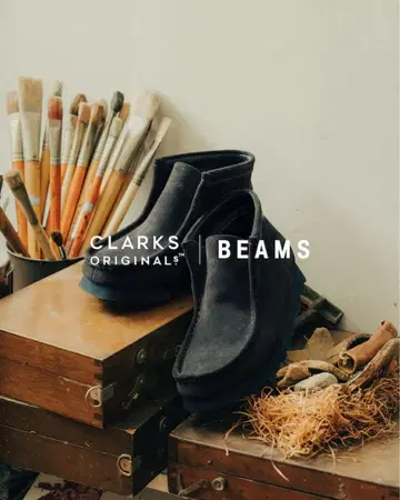 Clarks ORIGINALS x BEAMS Wallabee GTX