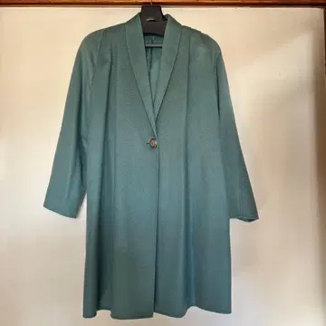 캐시미어 100% 모스그린 여성용 코트