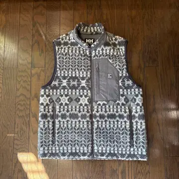 베리 핸슨 플리스 그레이 베스트 M 중고품