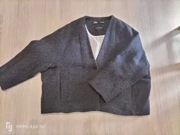 ZARA 노카라 자켓 EU34