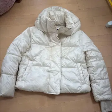 GAP 아이보리 다운 자켓 S