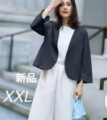 두클라쎄 노카라 V 자켓 XXL 네이비 빅 사이즈 [ 미사용품 ]