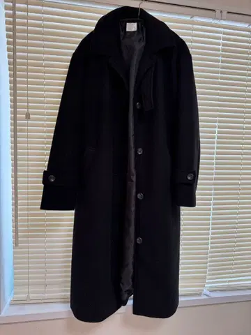 드레스킵 롱 코트 블랙