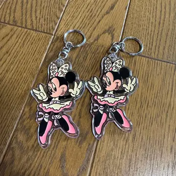 미니 마우스 키링 2개 세트
