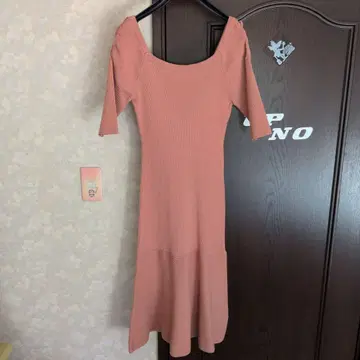 ROYAL PARTY 오프숄더 미니 원피스 핑크