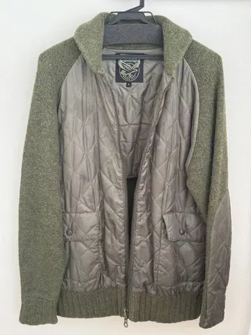 [ American Eagle ] 니트 퀼팅 남성용 점퍼 L