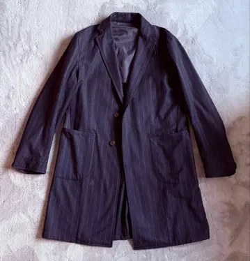 DRESSTERIOR 네이비 체스터 코트 닥터스 코트