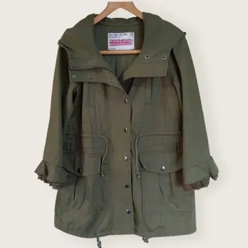[ 새상품급 ] JILLSTUART 모즈 코트 밀리터리 카키