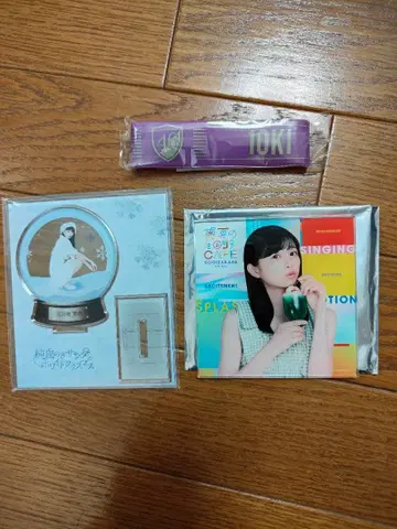 노기자카46 이오키 마오 코스터, 아크릴 스탠드, 러버 밴드 세트 새상품
