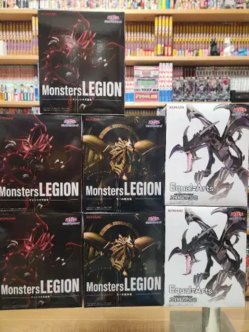 유희왕 오시리스 라 레드아이즈 피규어