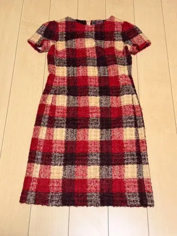 AMACA 니트 샤기 원피스 반팔 L [ R712252 ]