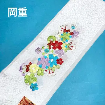 자수 장식용 깃 교토 오카주 벚꽃 새상품 No.1000