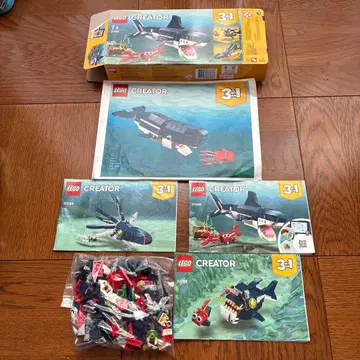 LEGO 크리에이터 [ 31088 ] 3in1 심해 생물 세트