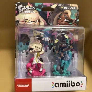 Splatoon amiibo 히메 이이다 2체 세트