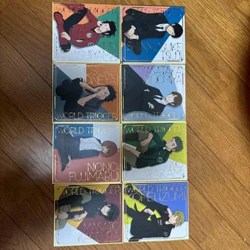 WORLD TRIGGER 캐릭터 굿즈 8개 세트