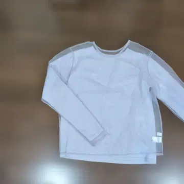 완판템 스타일믹서 시어 레이어드 상의