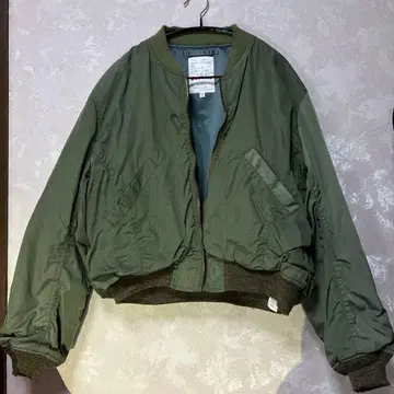MA-1 스타일 자켓 올리브 그린