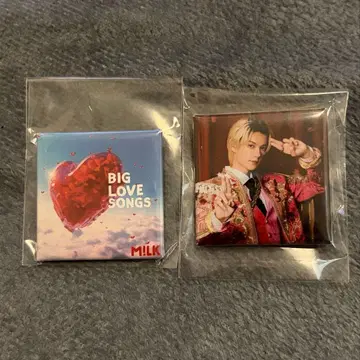 사노 하야토 너무 좋아해서 멸망 BIG LOVE SONGS 캔뱃지 마그넷