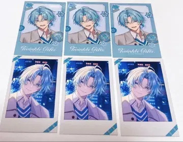 니지산지 나기사 트라웃 윈터 데이트 폴라로이드풍 카드