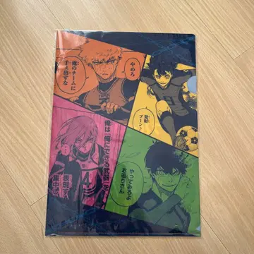 블루 록 A4 클리어 파일