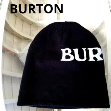 BURTON 니트 모자 블랙