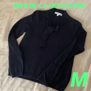 새상품급 INES DE LA FRESSANGE 이네스 캐시미어 스웨터 M