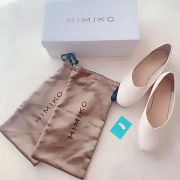 히미코 아이보리 펌프스 23cm 우천 겸용