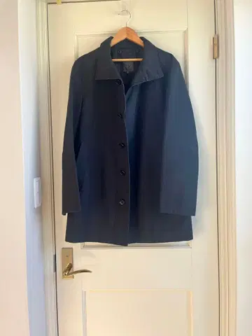 캘빈클라인 남성용 스텐카라 코트 다운 라이너 포함 그레이 M