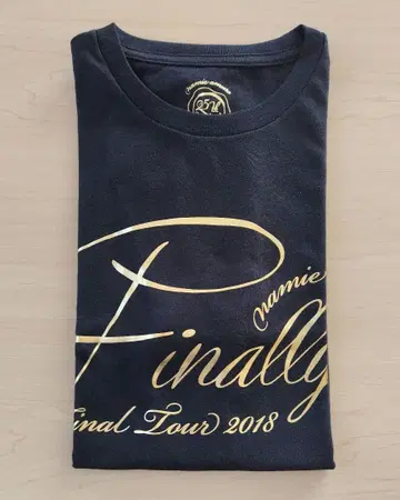 아무로 나미에 Finally 2018 라이브 티셔츠
