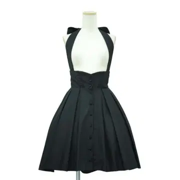 다크 그린 Sheglit 하이웨스트 턱 스커트