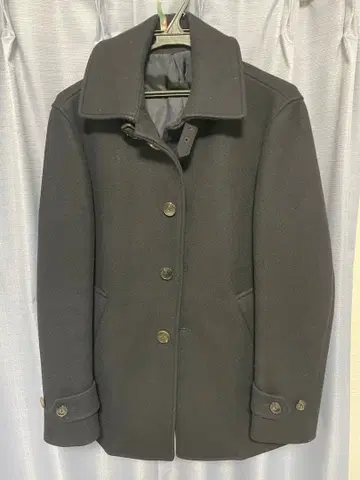 컨디션 최상 에디피스 멜톤 싱글 코트 네이비 44 클리닝 완료