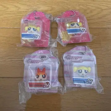 파워퍼프 블리스터 참 컬렉션 4종