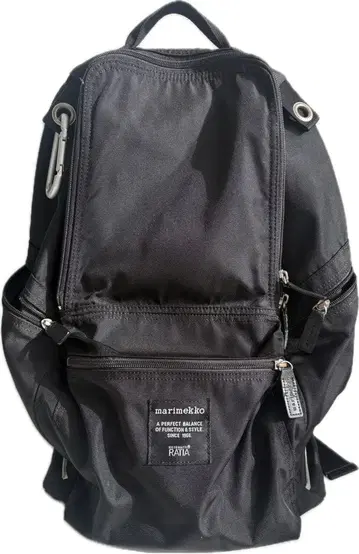 marimekko BUDDY 마리메꼬 버디 백팩 블랙