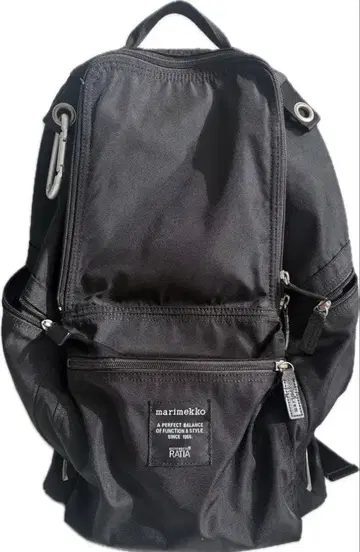marimekko BUDDY 마리메꼬 버디 백팩 블랙