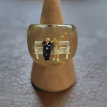 수지 반지 링 미니어처 피규어 12호