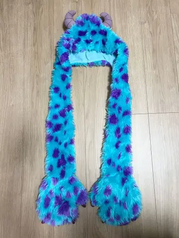 레어 디즈니 머플러 캡 몬스터 주식회사 설리