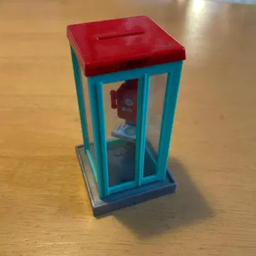 쇼와 레트로 전화 박스 전화 부스 저금통 일본제 전전공사