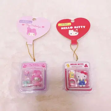 산리오 미니어처 패키지 참 (마이멜로디, 헬로키티)