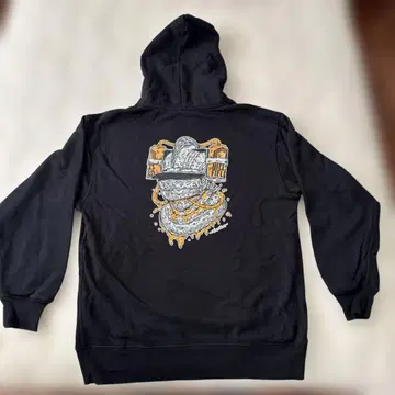 새상품급 HILLS FIELD 캠핑 후드티 XXL 블랙