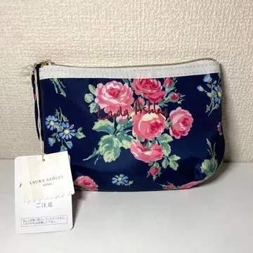 [택 포함 미사용 새상품] 로라 애슐리 꽃무늬 파우치 포함 에코백