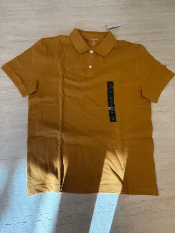 BANANA REPUBLIC 머스타드 피케 셔츠 M